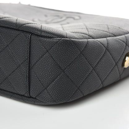 Chanel Caviar Quilted Large Coco Tassel Camera Case Black 9 of 10