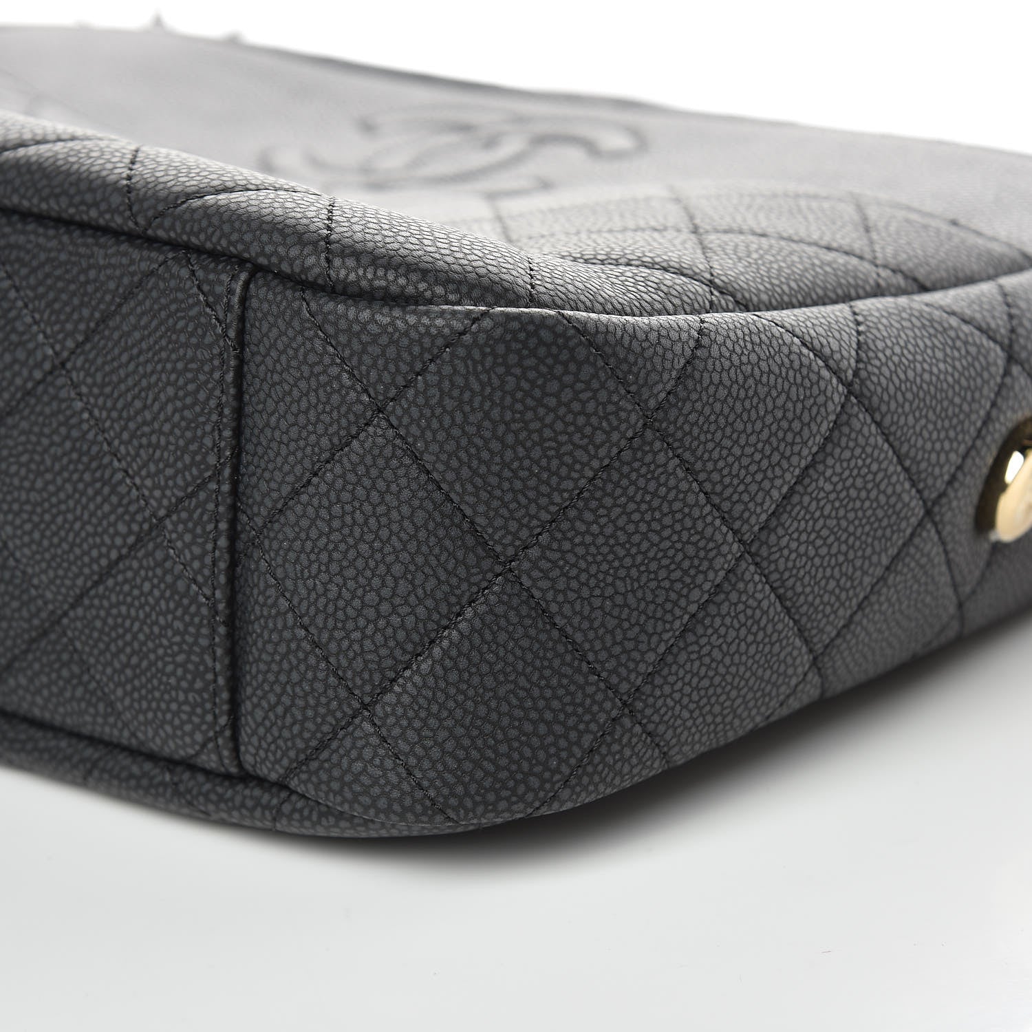 Chanel Caviar Quilted Large Coco Tassel Camera Case Black 9 of 10