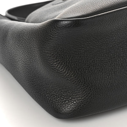 Prada Vitello Daino Dynamique Hobo Black 7 of 8