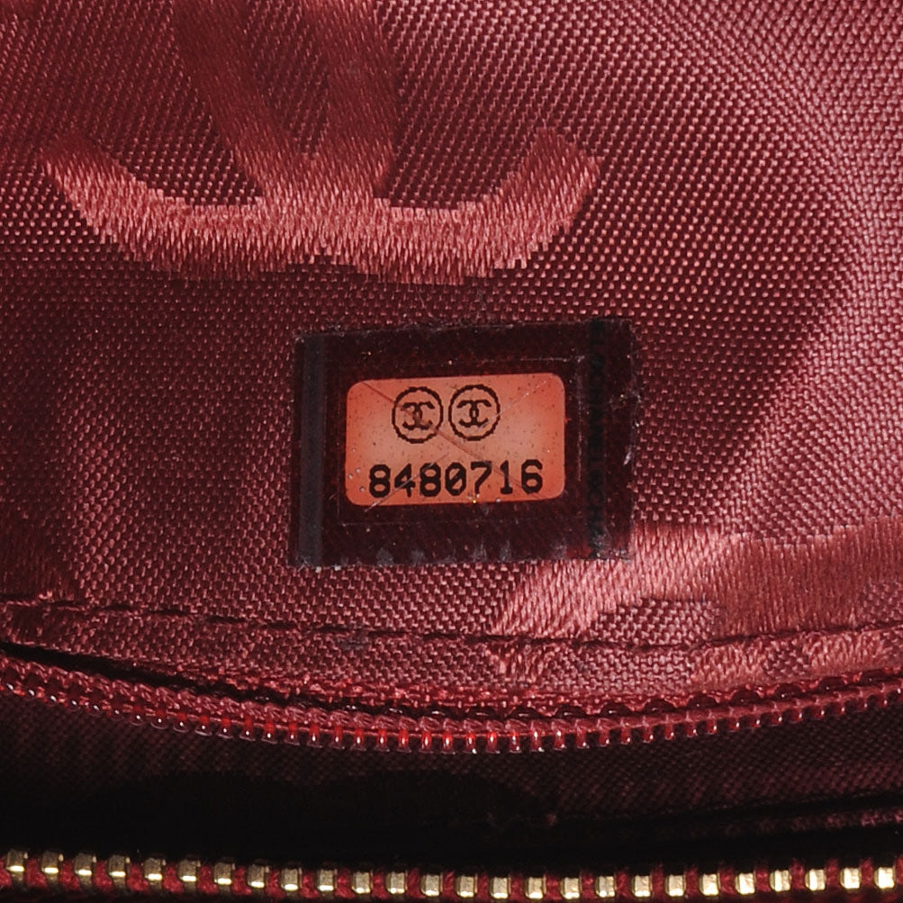 Caviar CC Flap Bag Red