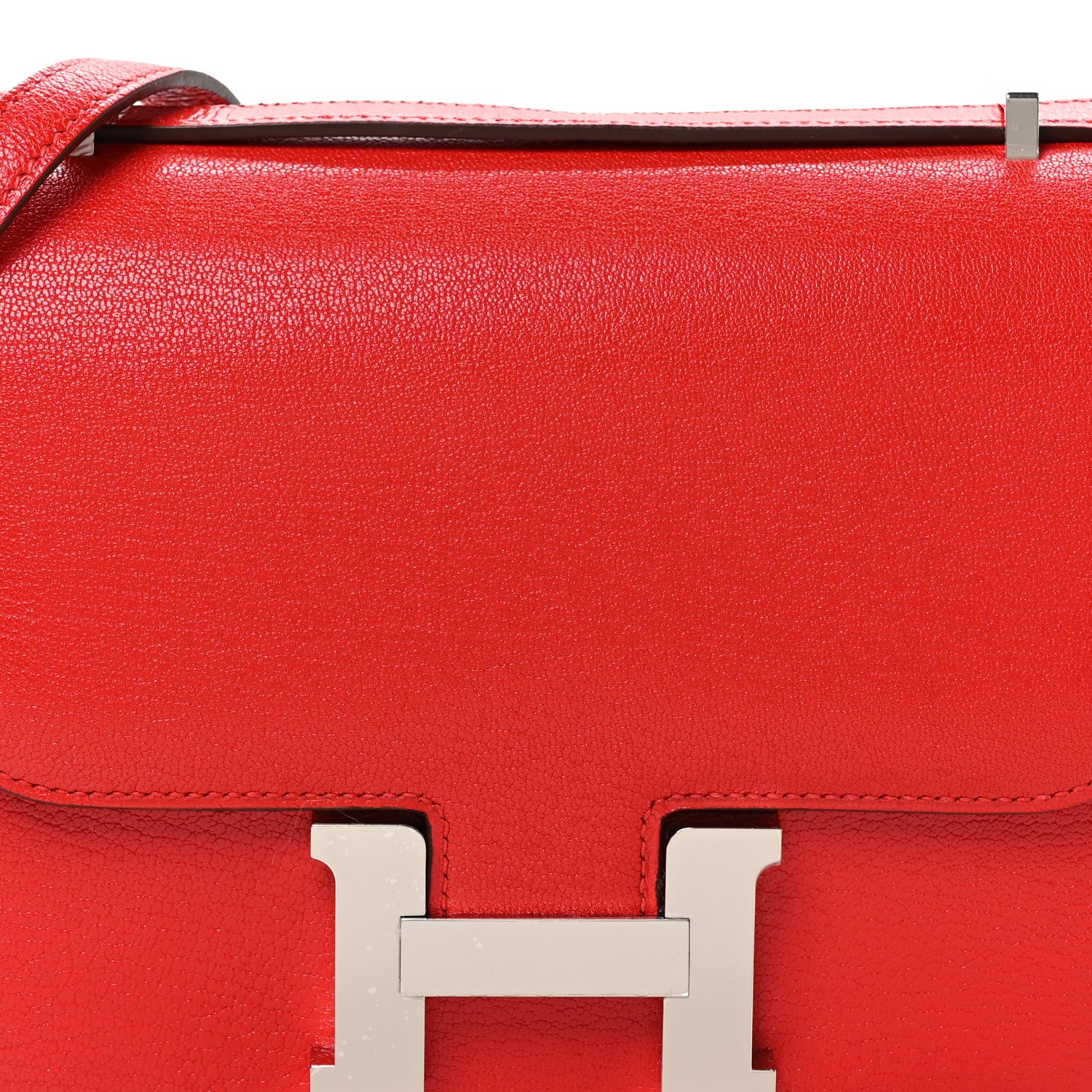 Hermes Chevre Chamkila Constance 18 Rouge De Coeur 9 of 12
