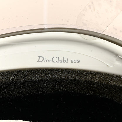 Christian Dior Mirrored DiorClub1 Sun Visor Silver 8 of 8
