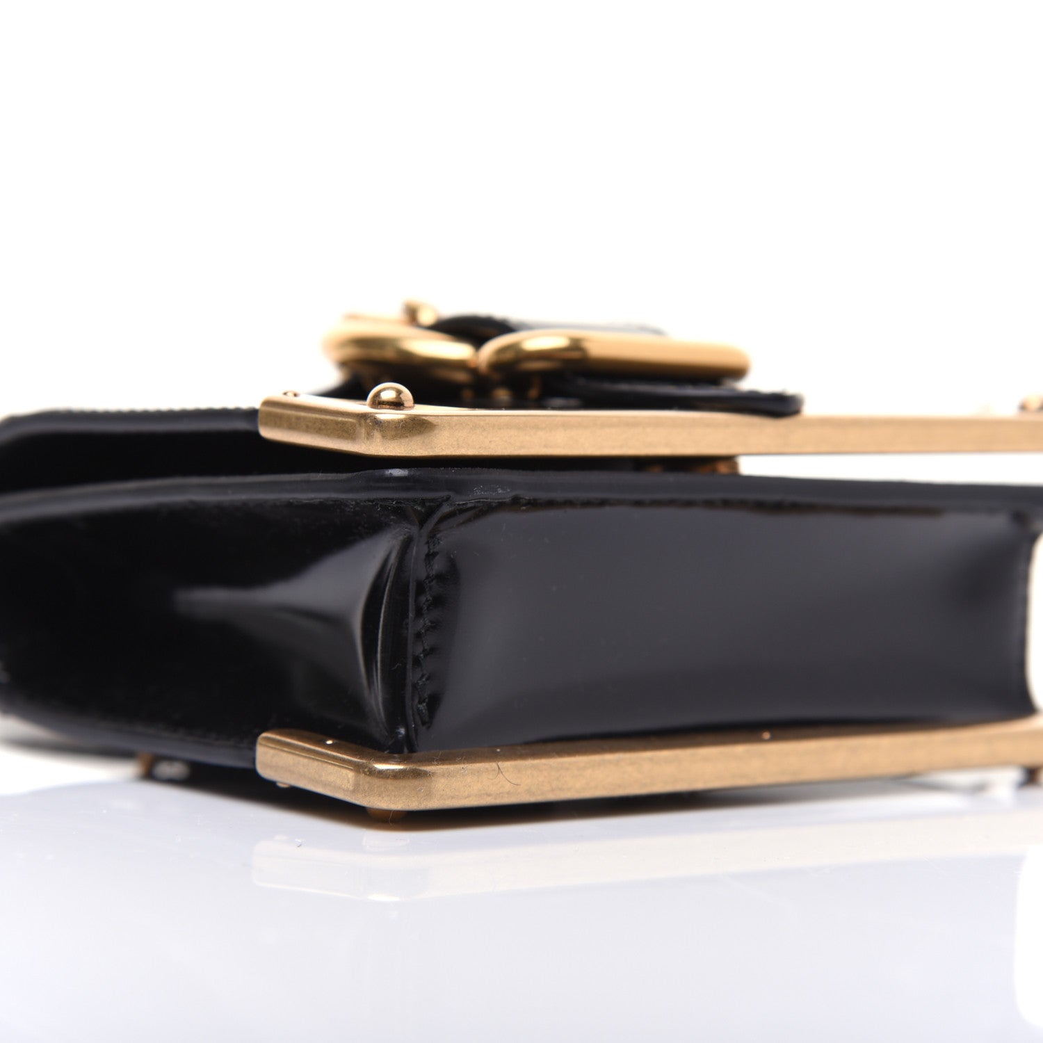 Prada Spazzolato Micro Cahier Bag Black 6 of 14
