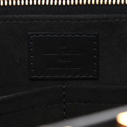Louis Vuitton Monogram Cuir Plume Very Tote MM Black 6 of 8