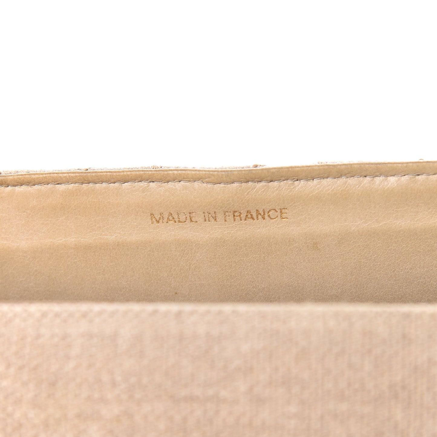 Toile Jumbo Single Flap Beige
