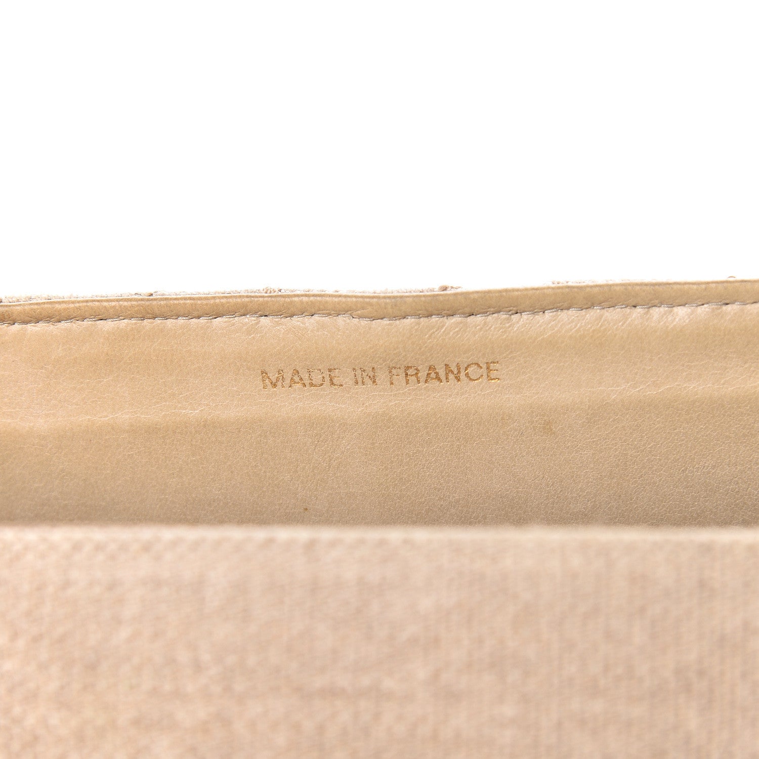 Chanel Toile Jumbo Single Flap Beige 7 of 13