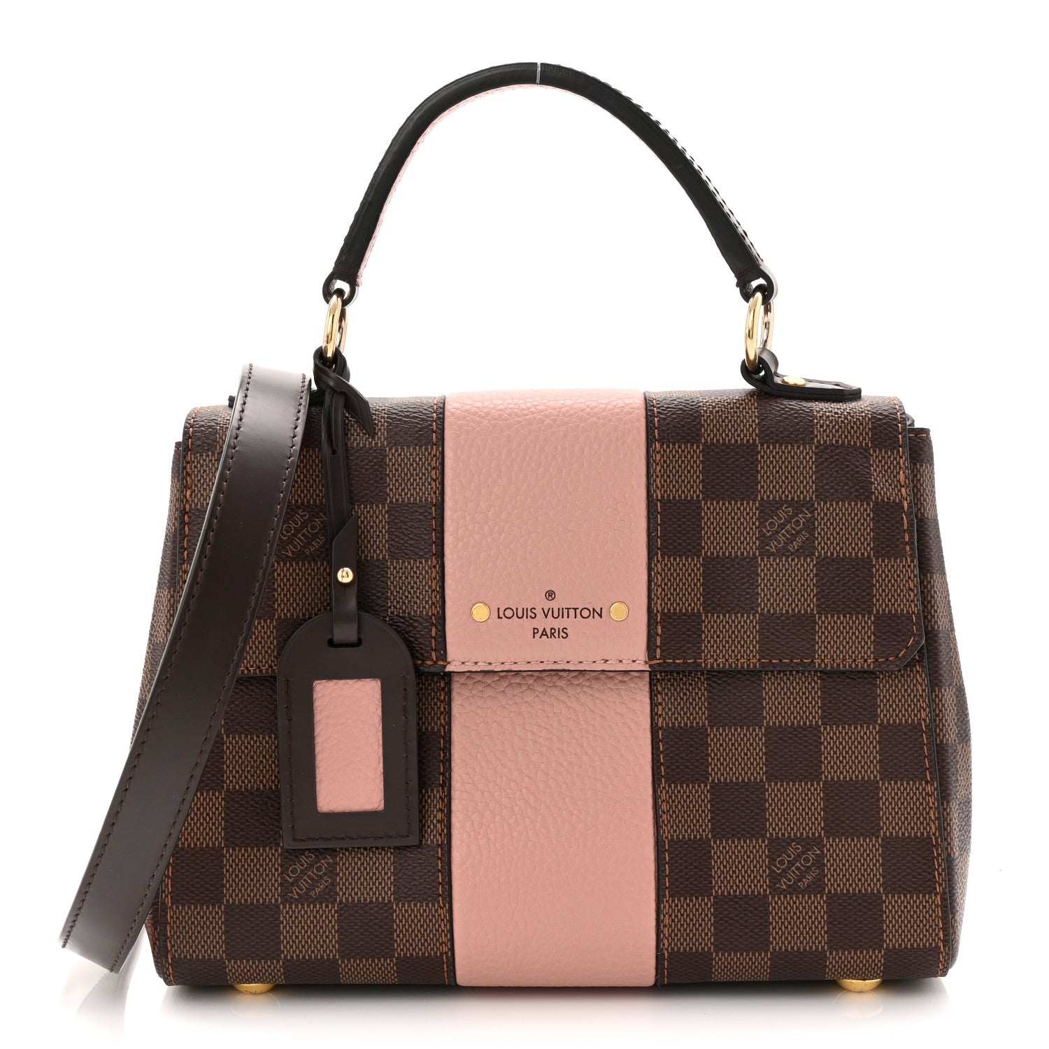 Louis Vuitton Damier Ebene Bond Street BB Magnolia 1 of 10