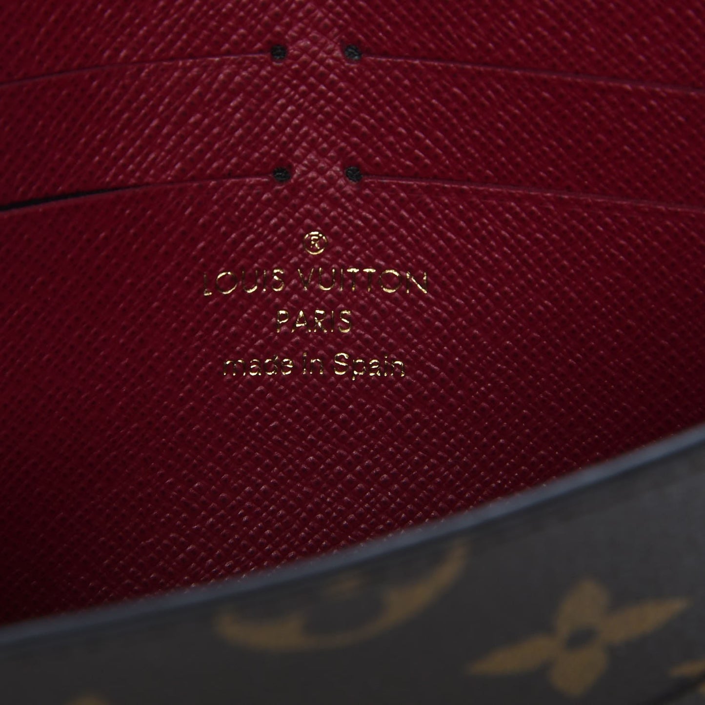Monogram Jeanne Wallet Fuchsia