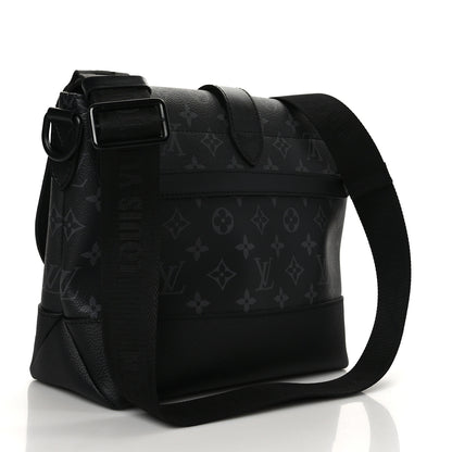 Louis Vuitton Monogram Eclipse Saumur Messenger NV Black 2 of 7