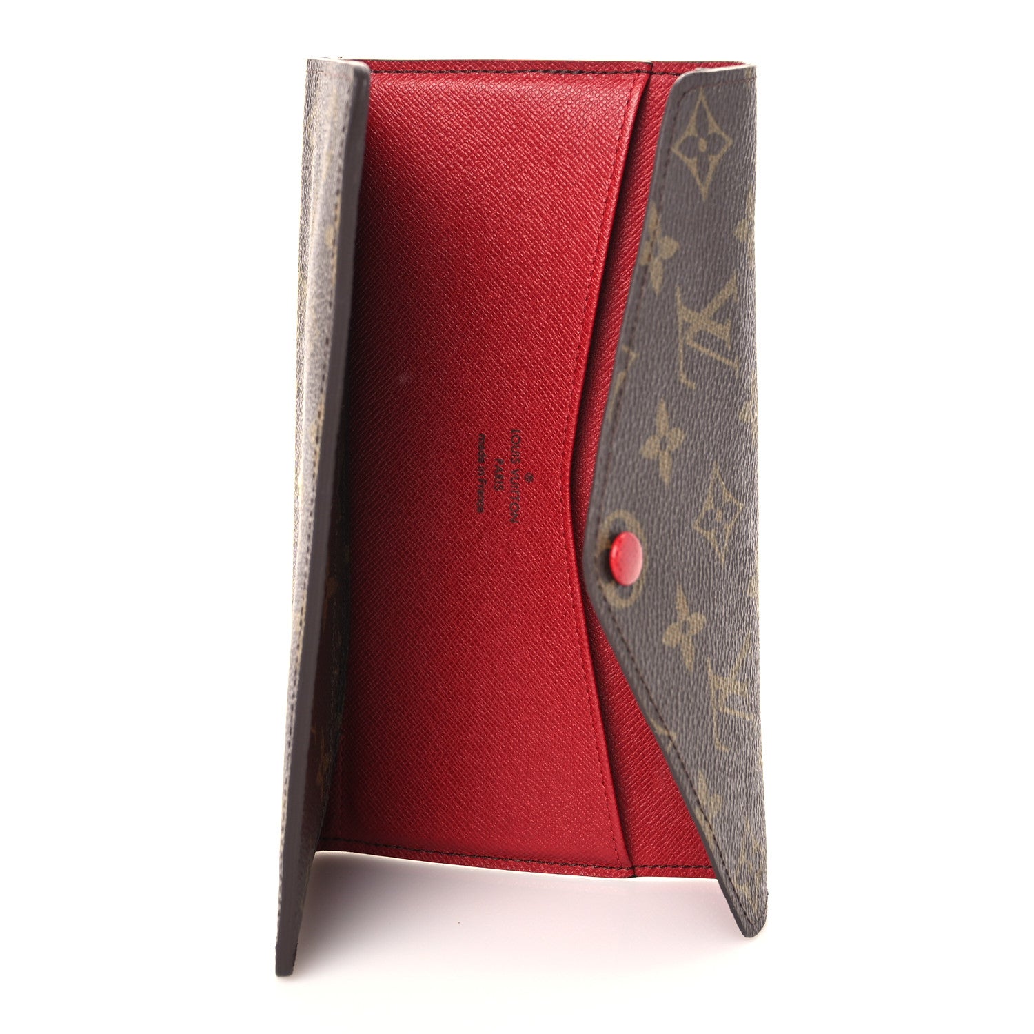Louis Vuitton Monogram Josephine Wallet Red 5 of 6