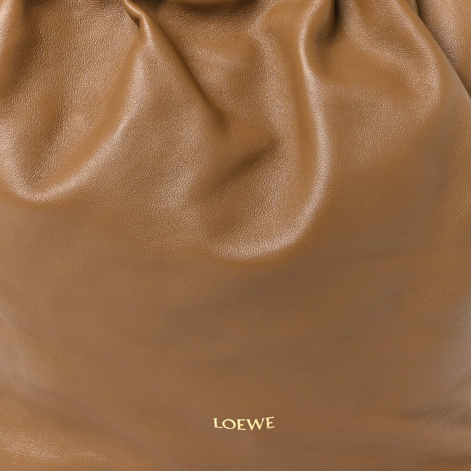 Loewe Mellow Nappa Medium Squeeze Bag Oak 7 of 9