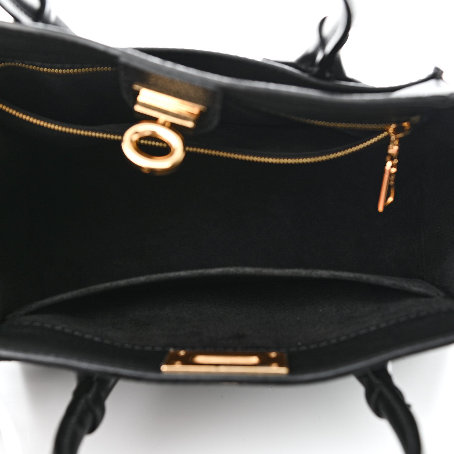 Louis Vuitton Calfskin Monogram On My Side PM Black 5 of 10