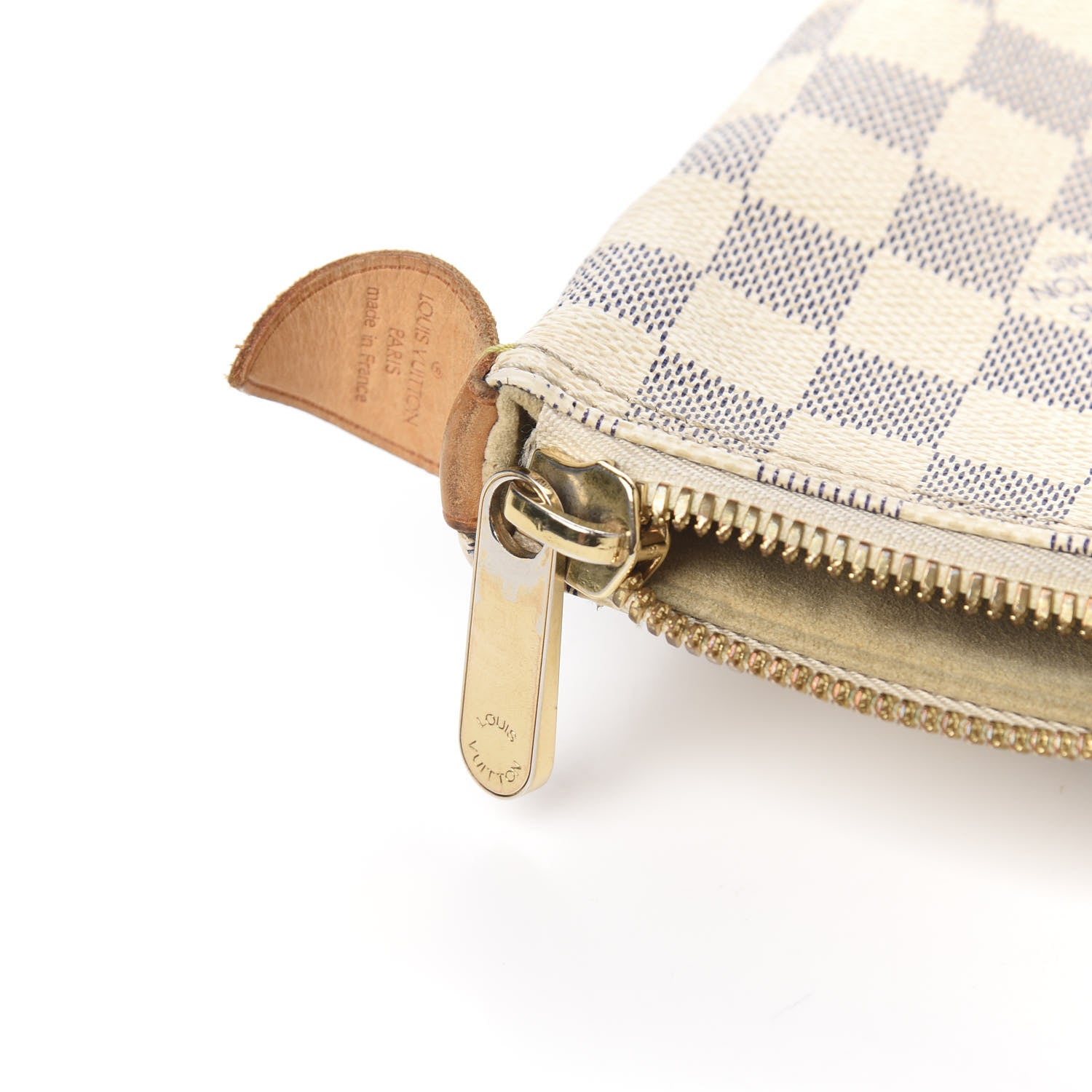 Louis Vuitton Damier Azur Saleya MM 6 of 12