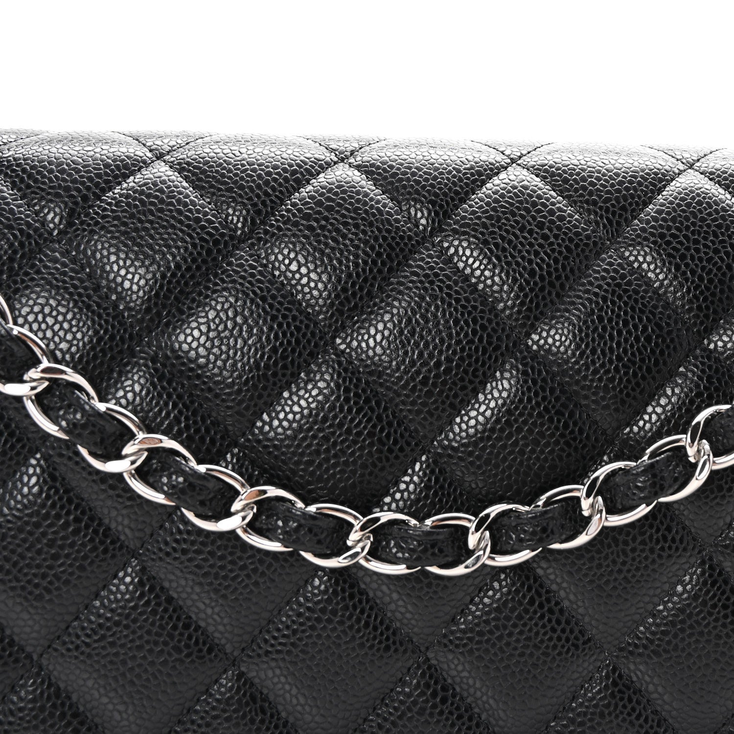 Chanel Caviar Quilted Maxi Double Flap Black 7 of 9