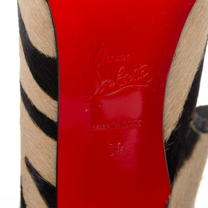 Christian Louboutin Pony So Kate 120 Pumps Dune Black 4 of 6