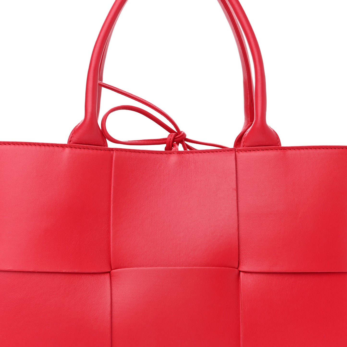 Nappa Maxi Intrecciato Medium Arco Tote Firework