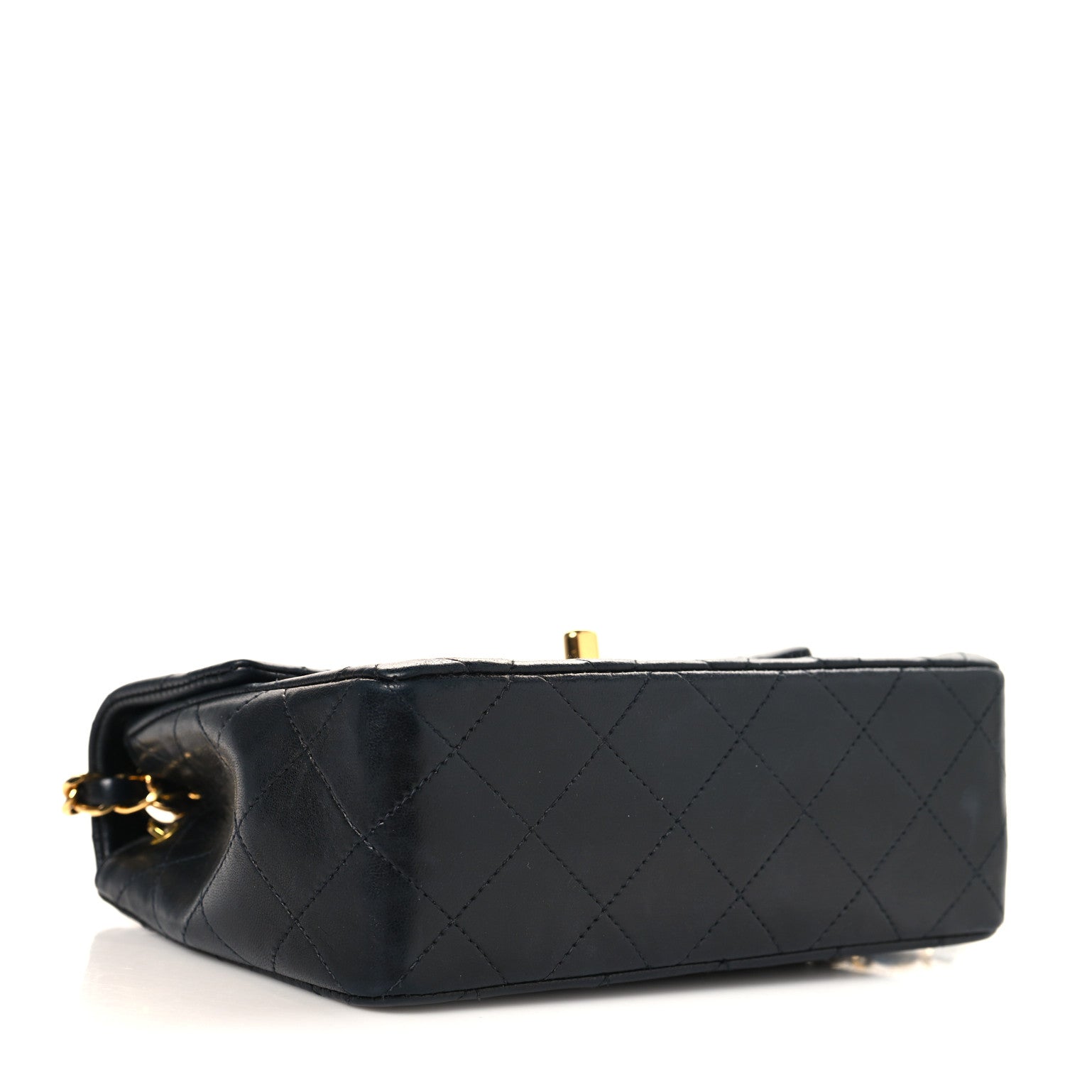 Chanel Lambskin Quilted Mini Square Flap Black 4 of 12