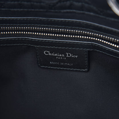 Christian Dior Lambskin Cannage Large Dior Soft Shopping Tote Black 5 of 10