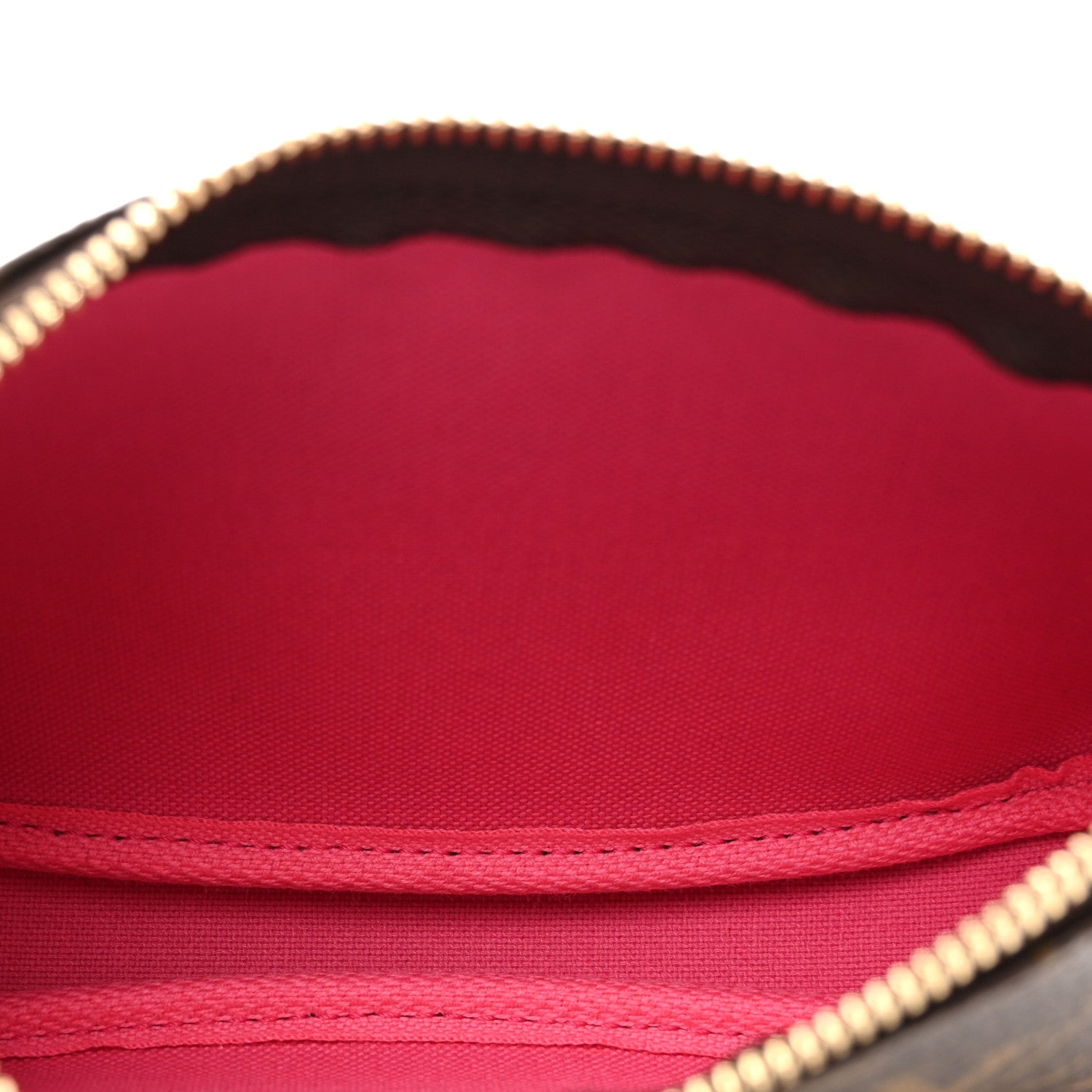Louis Vuitton Monogram 2022 Christmas Animation Seoul Mini Pochette Accessories Fuchsia 5 of 8