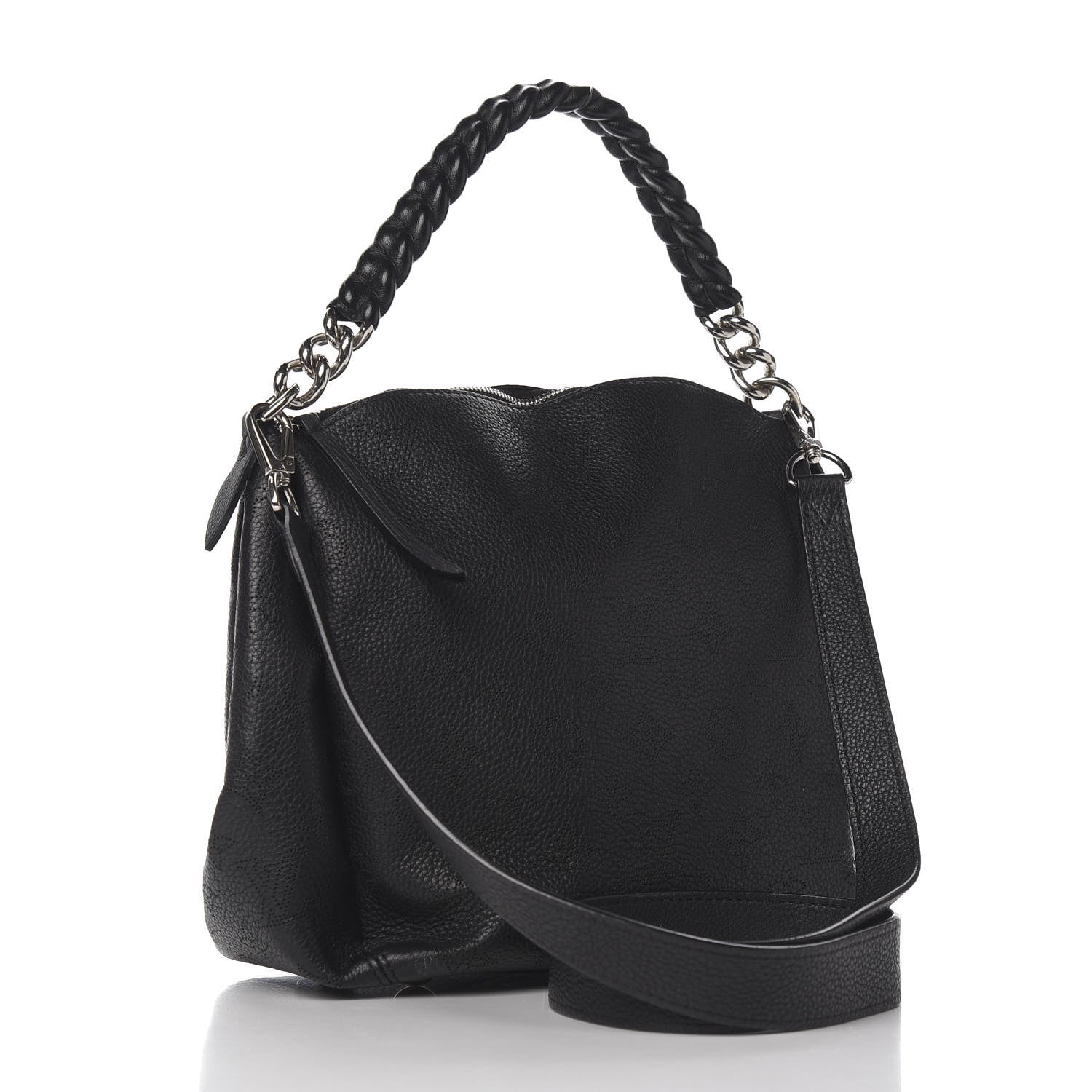 Louis Vuitton Mahina Babylone Chain BB Black 2 of 13