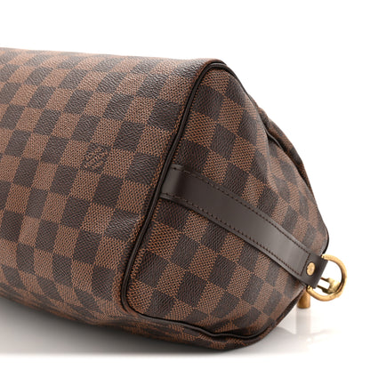 Louis Vuitton Damier Ebene Speedy Bandouliere 25 10 of 11