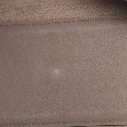 Saint Laurent Calfskin Suede Small Monogram Downtown Cabas Taupe 8 of 21
