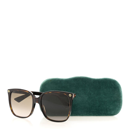 Gucci Acetate GG Sunglasses GG0022S Tortoise 8 of 8