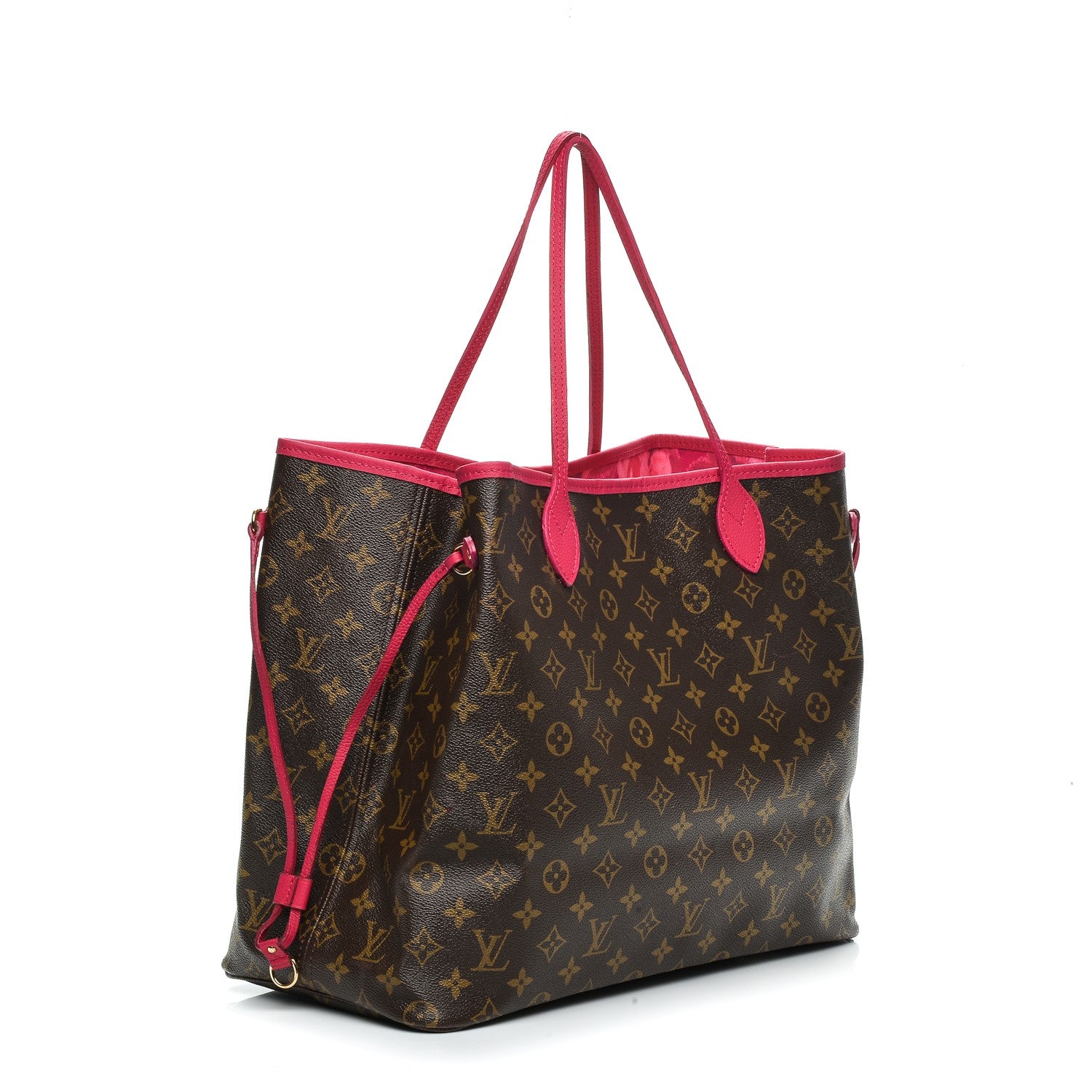 Louis Vuitton Monogram Articles de Voyage Ikat Neverfull GM Rose Indien 3 of 12