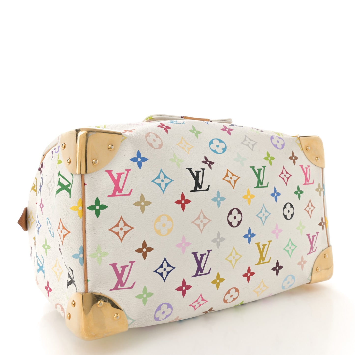 Monogram Multicolor Speedy 30 White