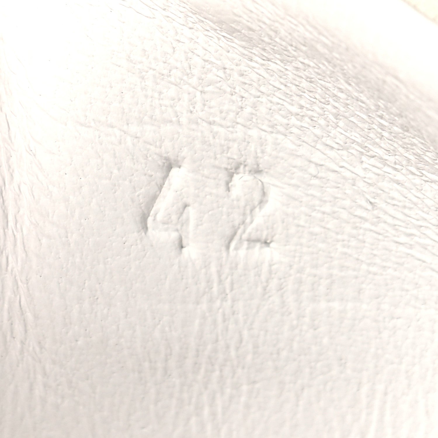 Hermes Mesh Suede Goatskin Mens Bouncing Sneakers 42 White 6 of 9