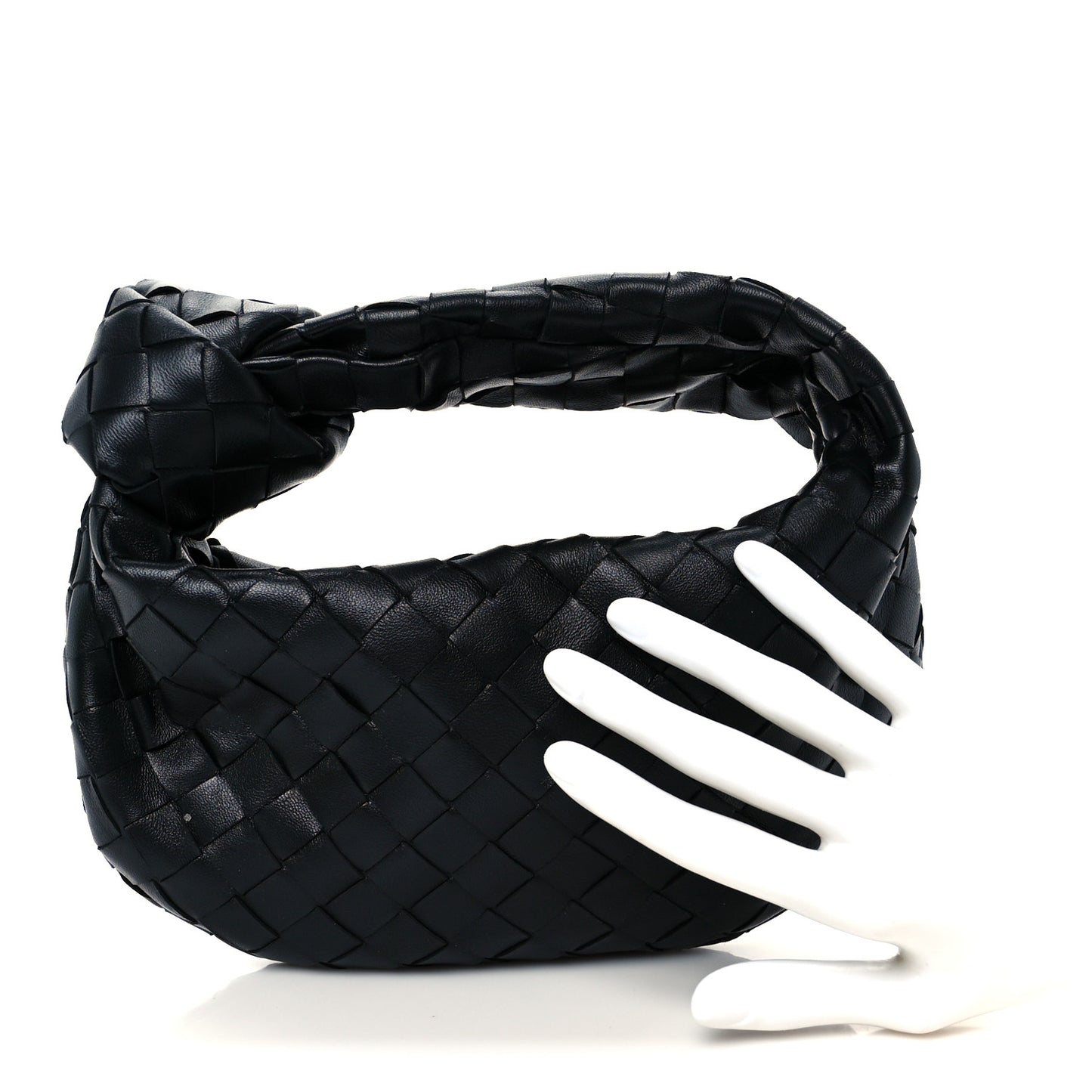 Nappa Intrecciato Mini Jodie Black