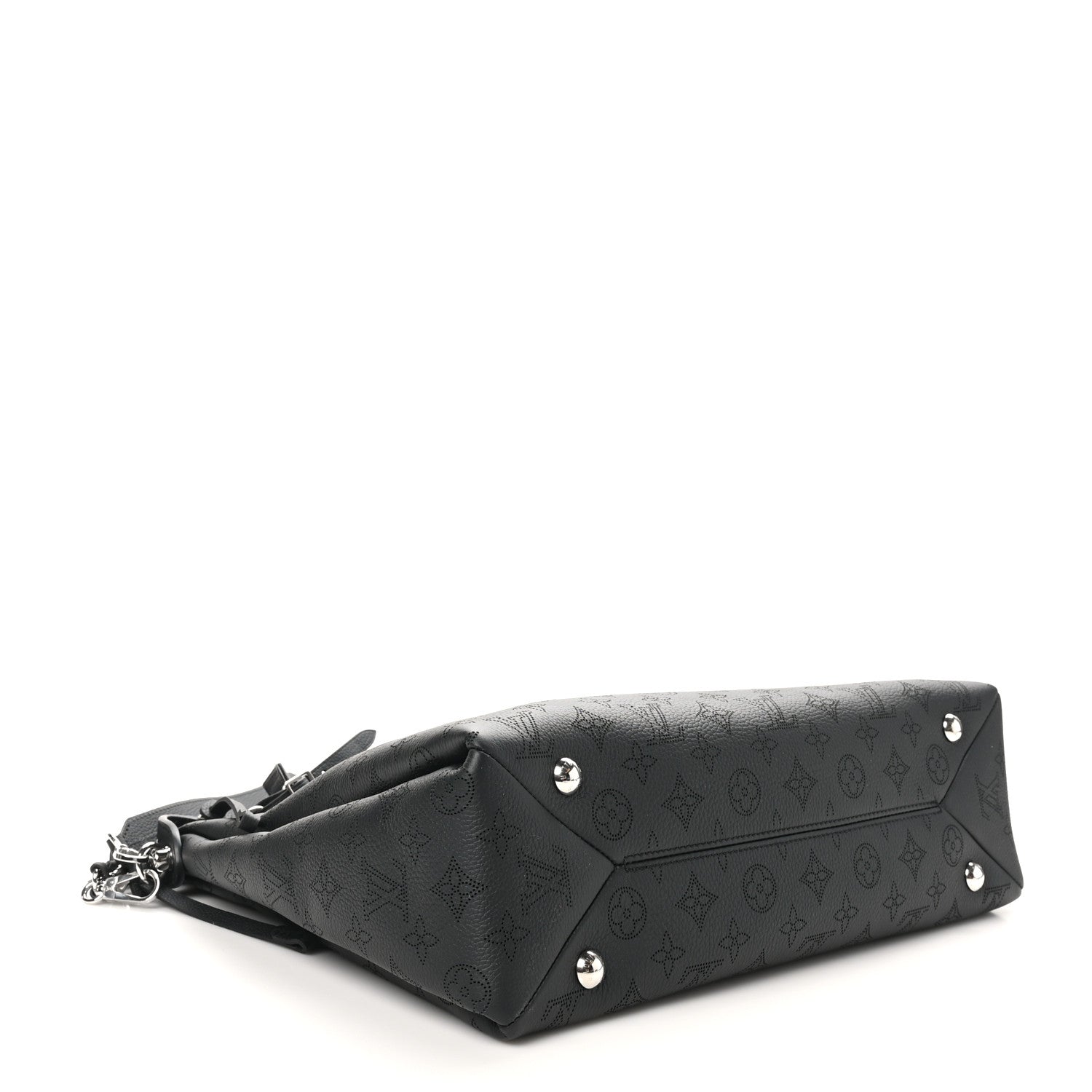 Louis Vuitton Mahina Braided Hand It All MM Black 4 of 10