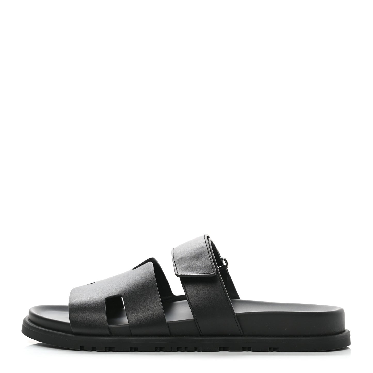 Calfskin Mens Chypre Sandals 42 Black