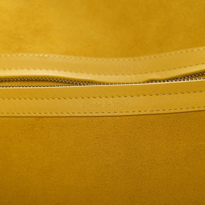Celine Smooth Calfskin Medium Phantom Luggage Sun Yellow 5 of 11