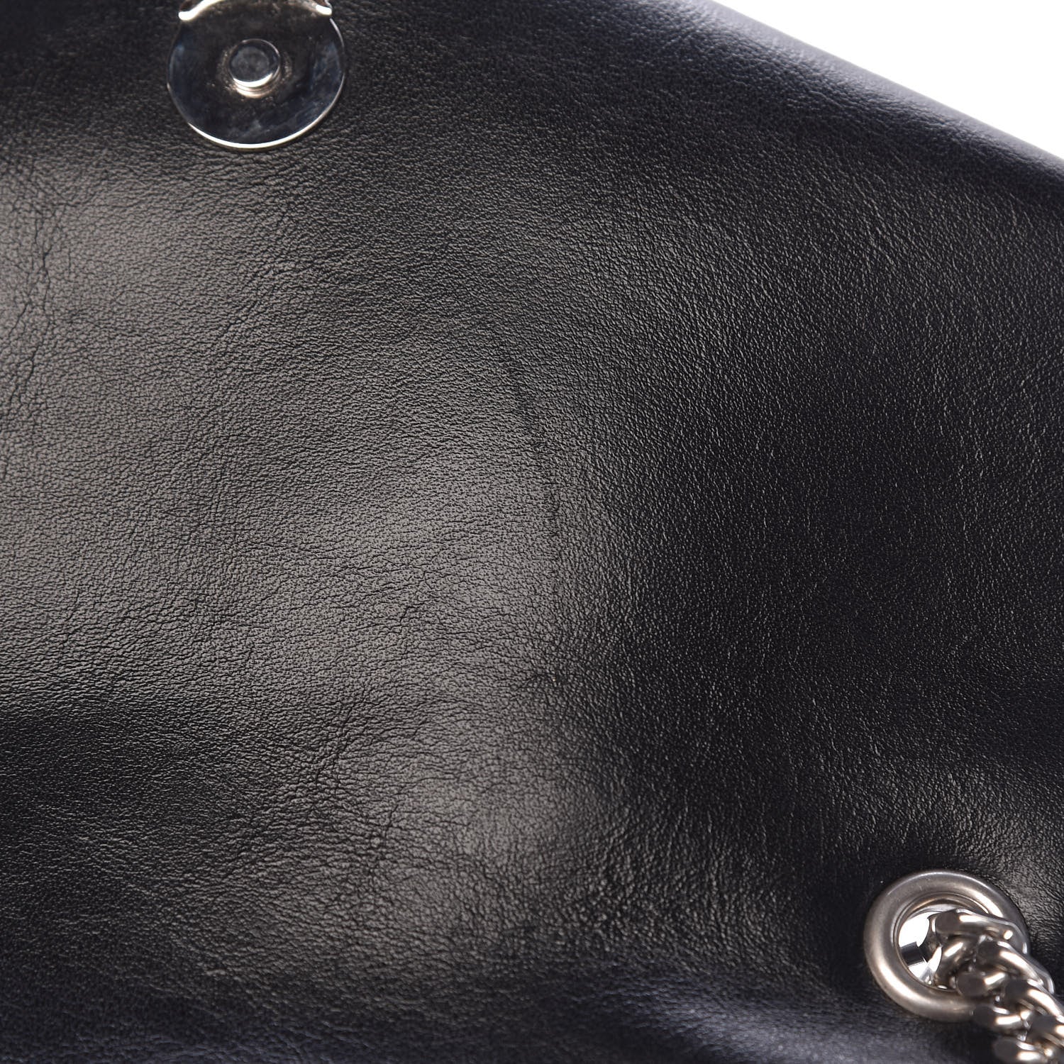 Saint Laurent Calfskin Y Quilted Monogram Small Loulou Chain Satchel Black 12 of 13