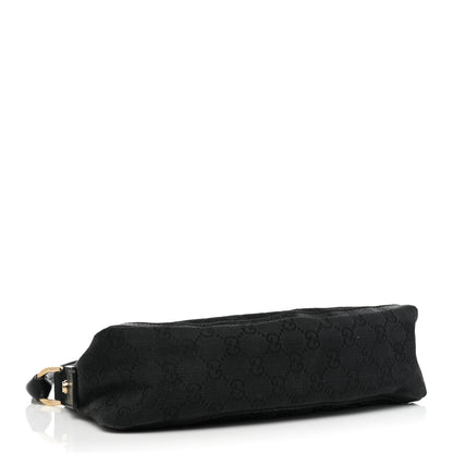 Gucci Monogram D Ring Abbey Pochette Black 4 of 16