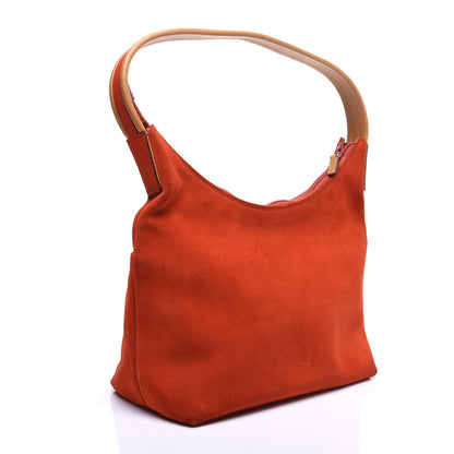 Gucci Suede Small Hobo Orange 3 of 15