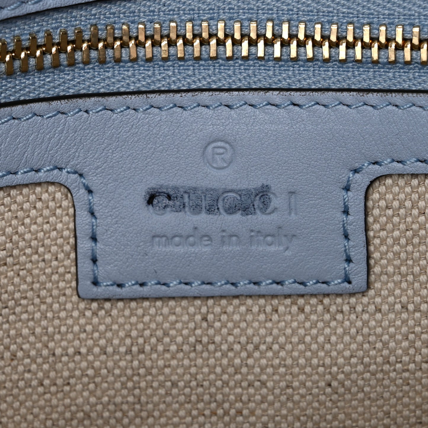 Roxy Calfskin Medium Blondie Top Handle Bag Cloudy Blue