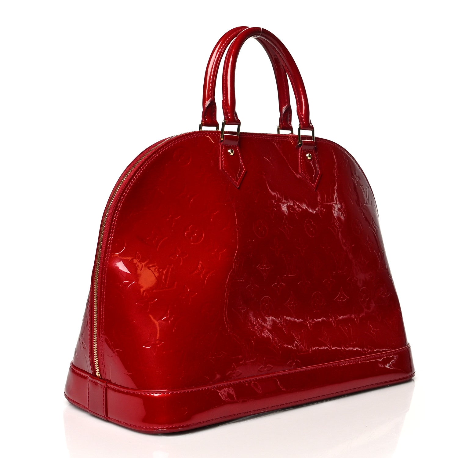 Louis Vuitton Vernis Alma GM Pomme D'Amour 3 of 15