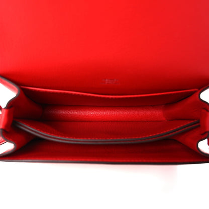 Hermes Evercolor Mini Sac Roulis Rouge De Coeur 5 of 10