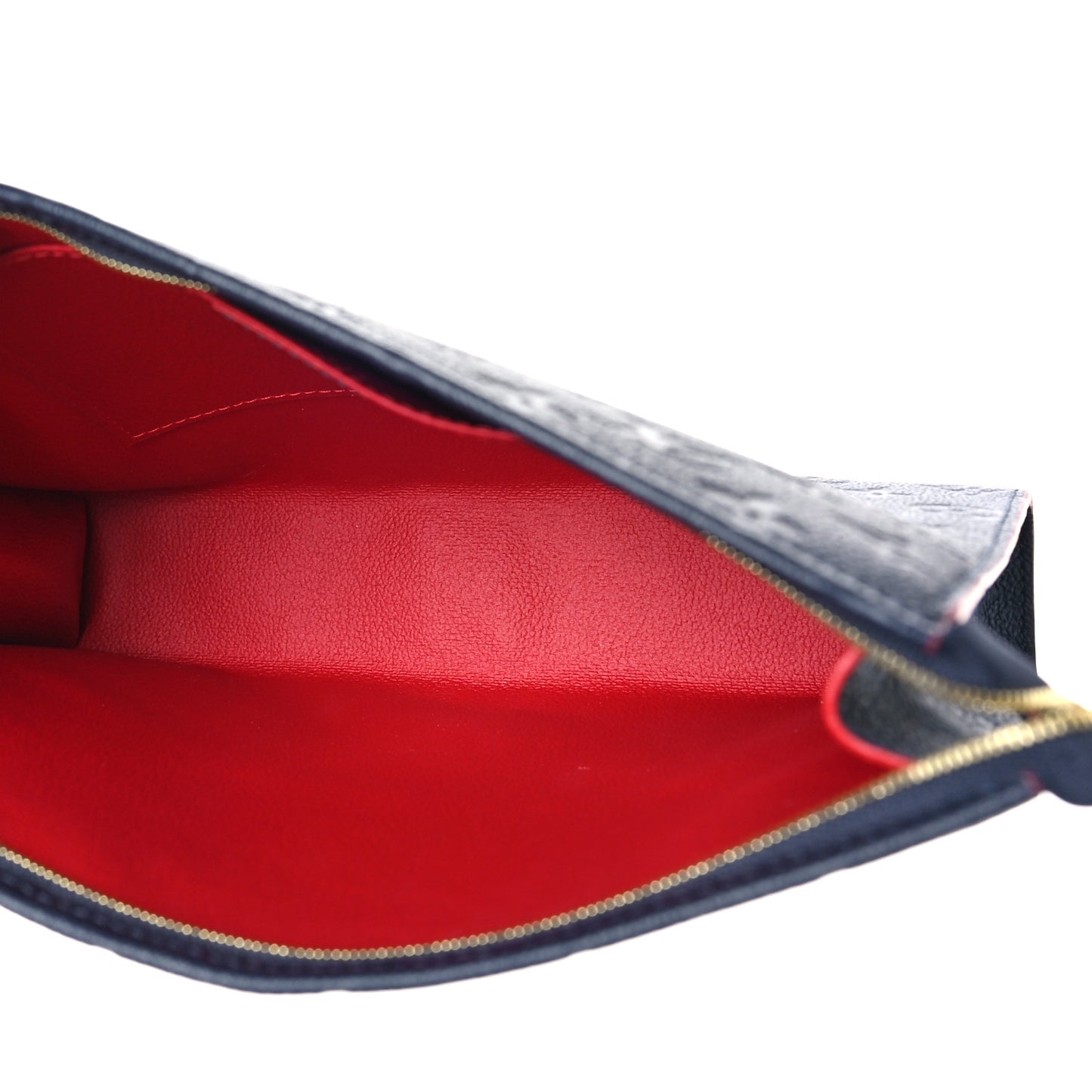 Empreinte Monogram Toiletry Pouch 26 Marine Rouge