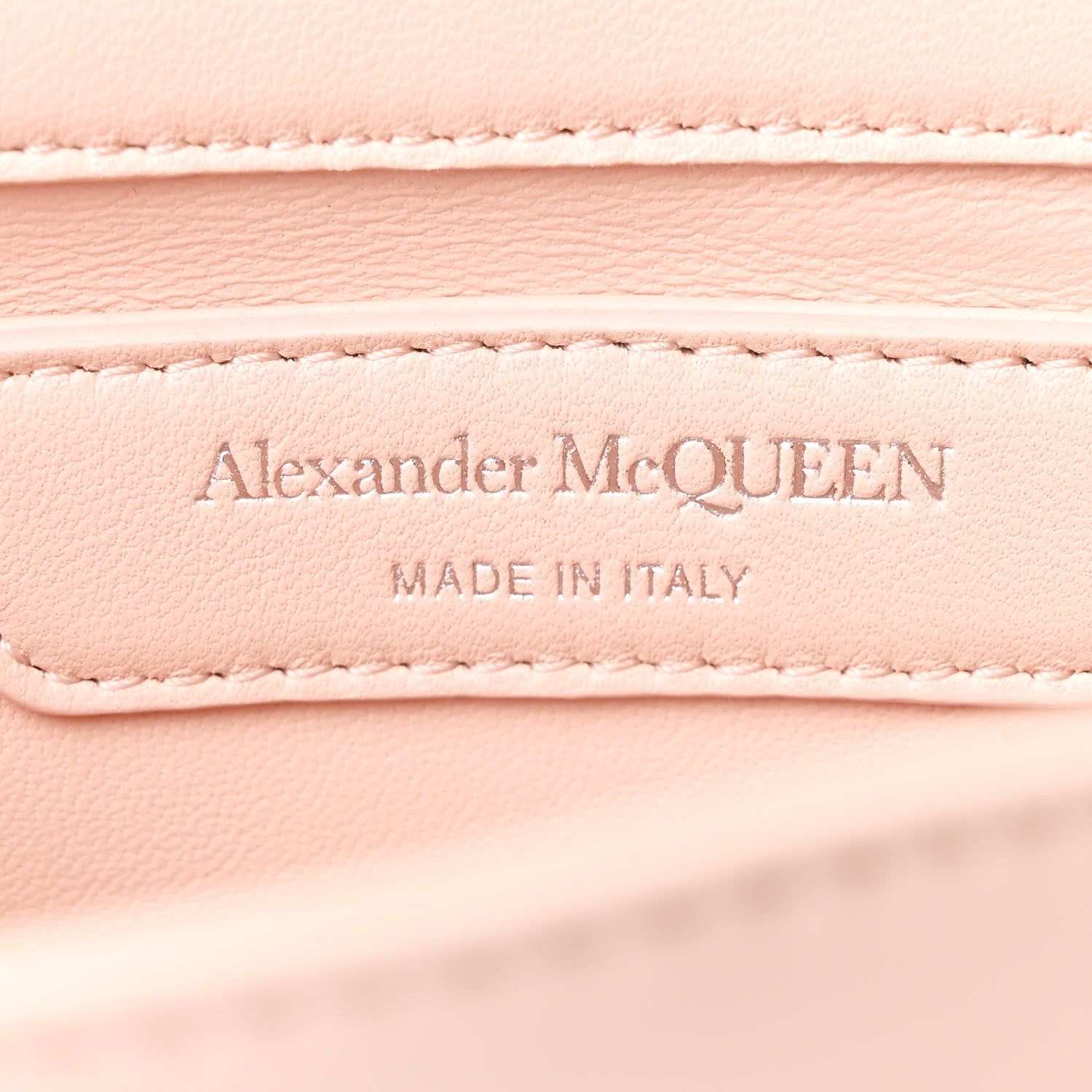 Alexander McQueen Lambskin Quilted The Seal Chain Shoulder Bag Pink 6 of 11