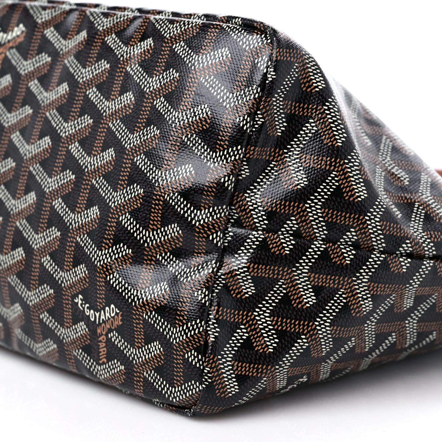 Goyardine Saint Louis PM Black Gold