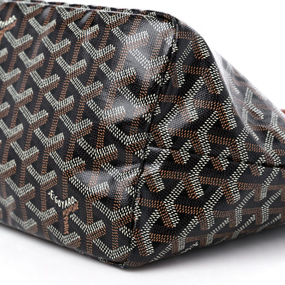 Goyard Goyardine Saint Louis PM Black Gold 9 of 9