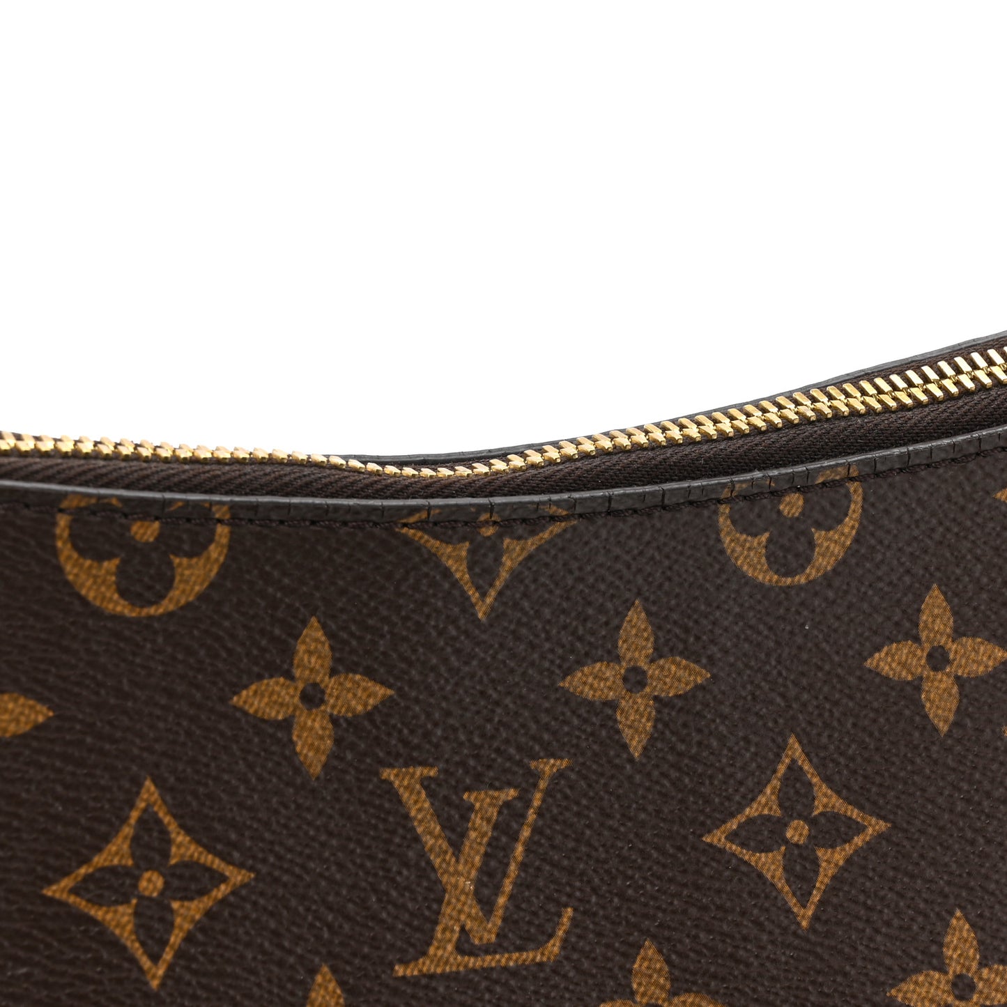 Reverse Monogram Loop Hobo