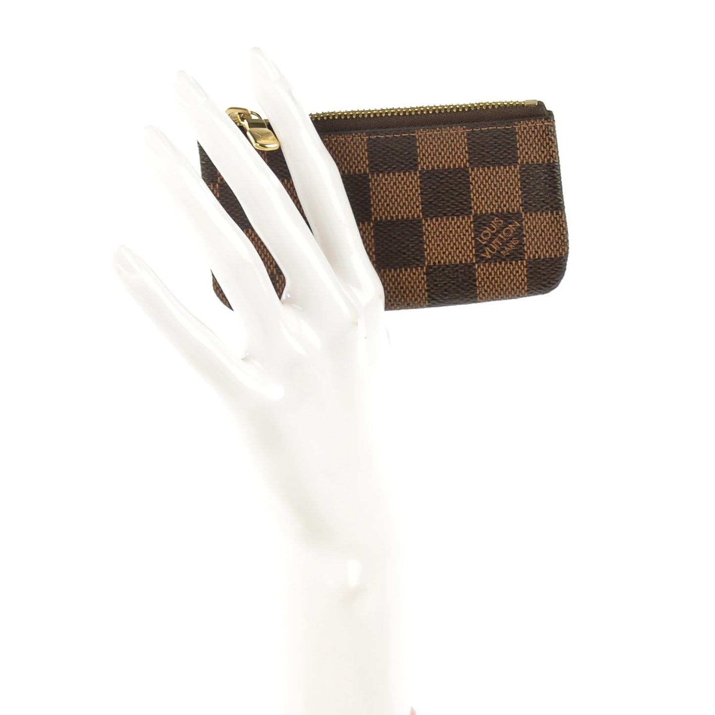 Damier Ebene Key Pouch