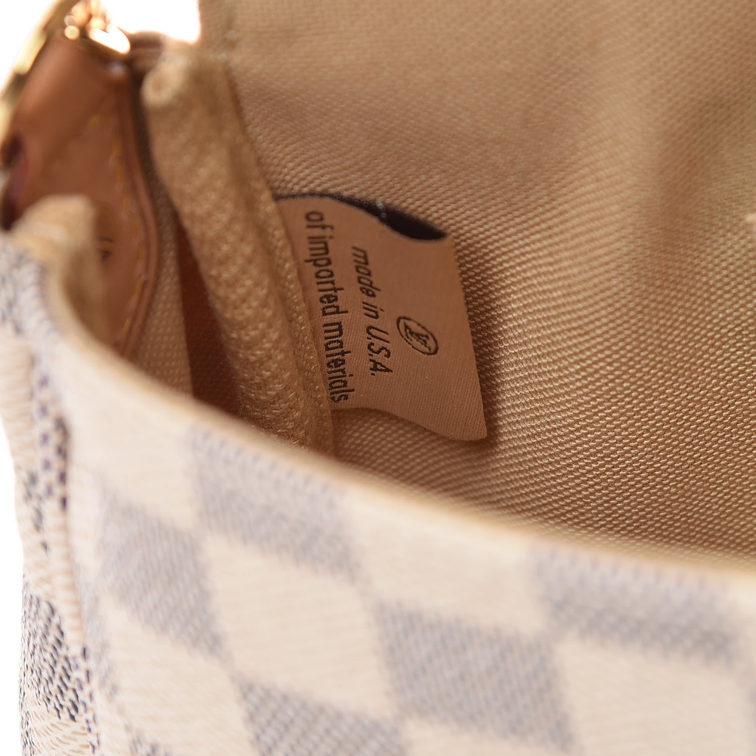 Louis Vuitton Damier Azur Favorite MM 7 of 10