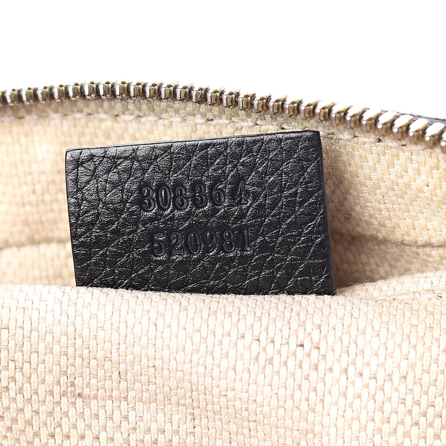 Gucci Pebbled Calfskin Small Soho Disco Bag Black 9 of 12
