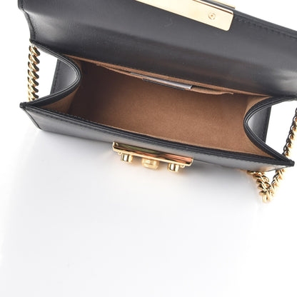 Gucci Calfskin Small Padlock Shoulder Bag Black 6 of 8