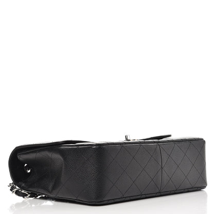 Chanel Caviar Quilted Jumbo Single Flap Black 6 of 10